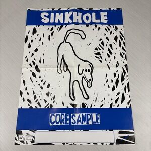 Vintage 90's Sinkhole Core Sample Concert Promo Poster 18x24" RARE!